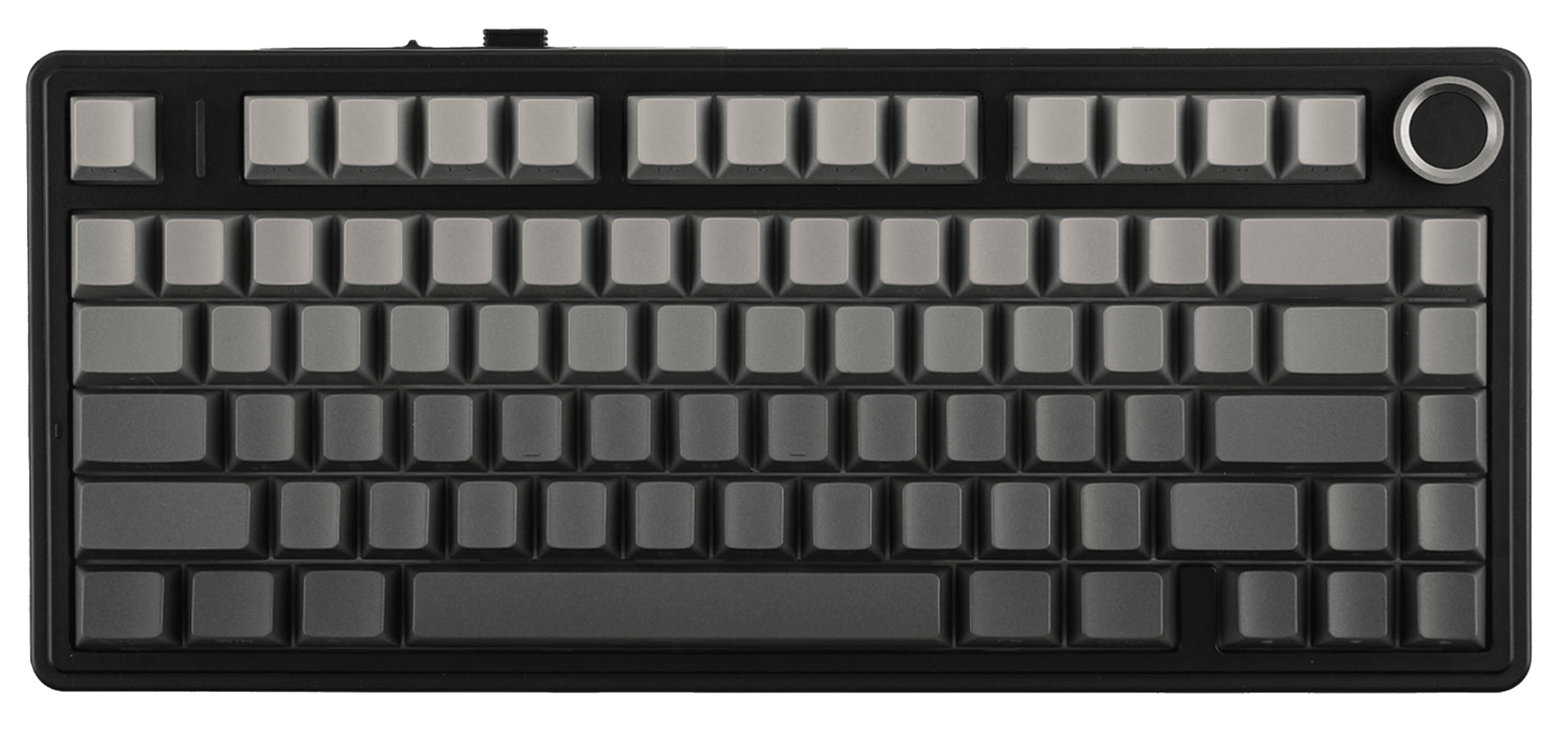 AULA Wind F75 80-Key 75% Wireless Mechanical Gaming Keyboard, Reaper Switch, 3-in-1 Hot-Swap, Gasket Mount, RGB, Tri-Mode Wireless, Black & Gradient Gray | F75 – Buy Online