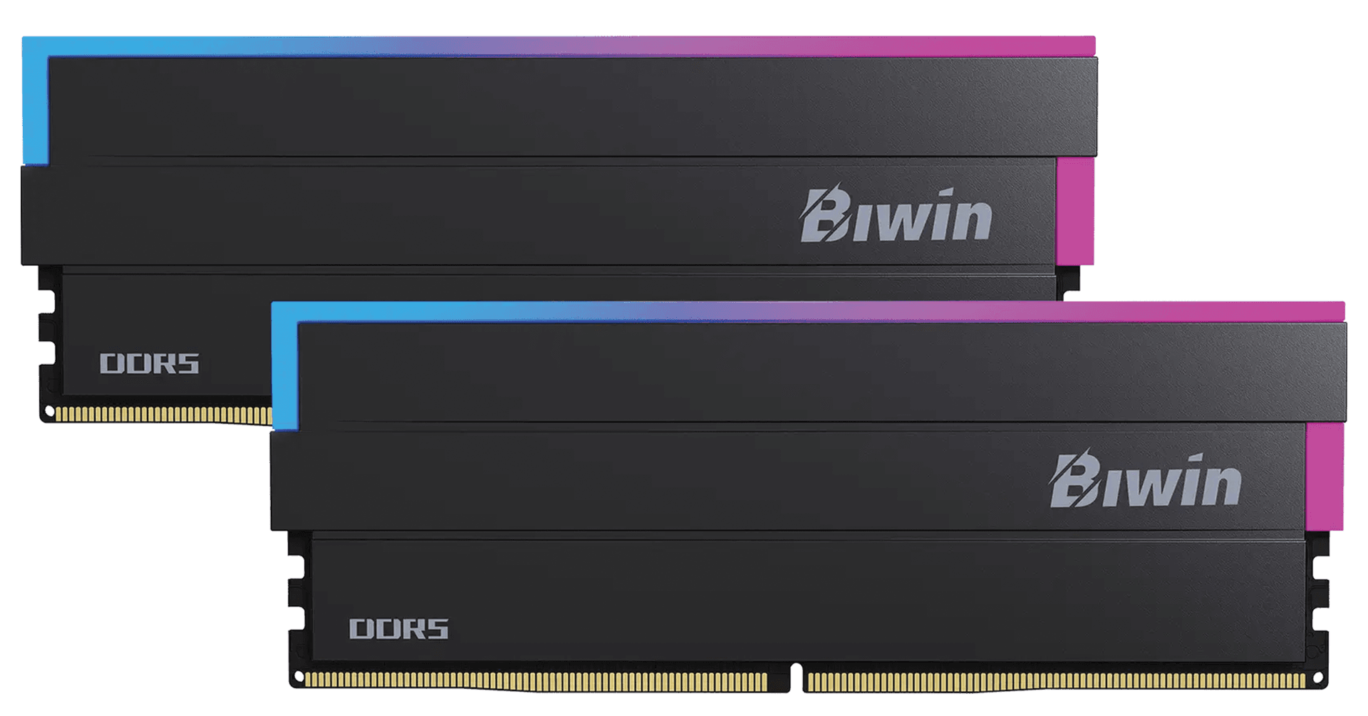 BIWIN DW100 48GB (2x24GB) DDR5-6000 RGB Gaming RAM, Ultra-Low CL28-36-36-72, AMD EXPO Ready, Black | BXL54860DW1-D28FB – Buy Online