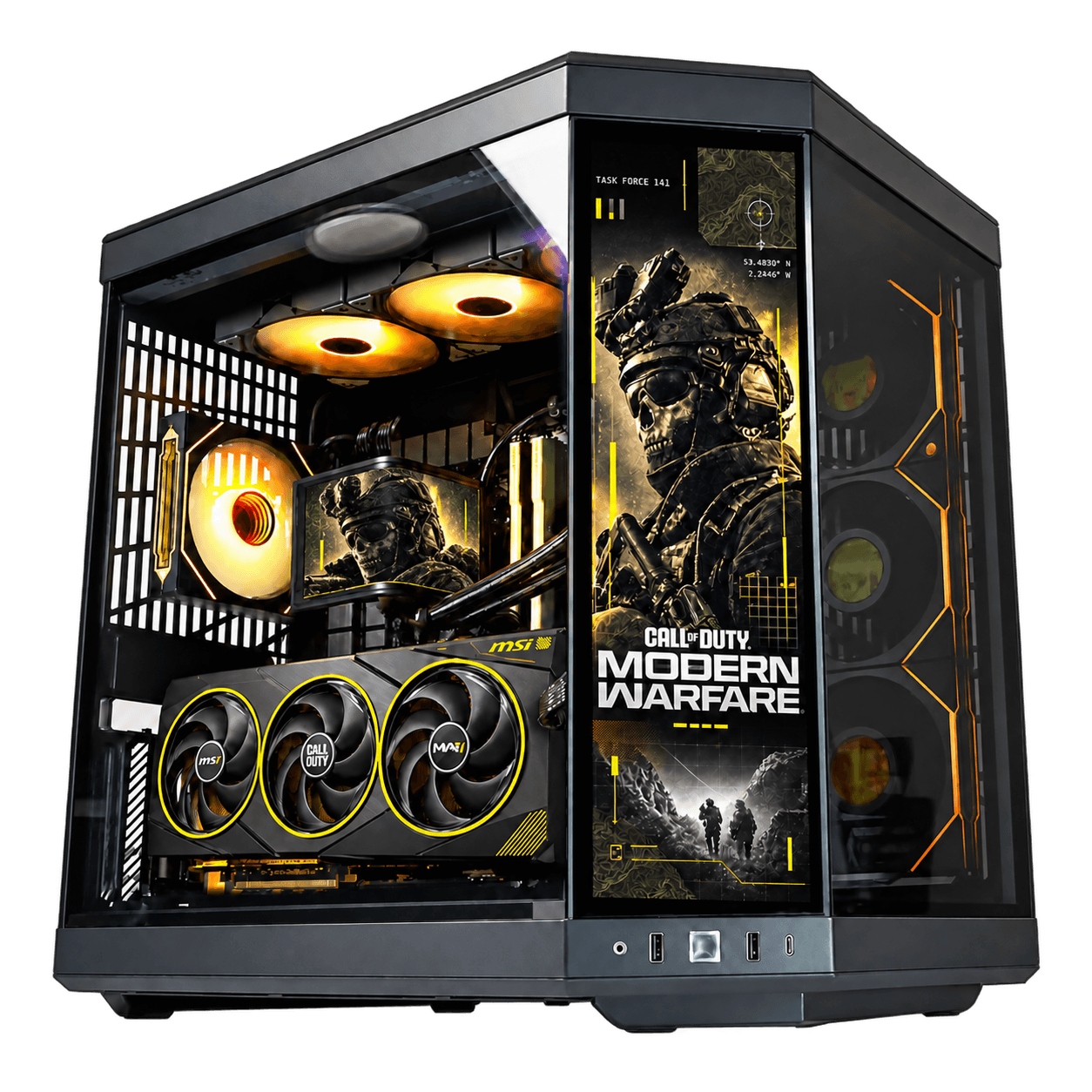 Limited Edition COD MW4 Gaming PC, AMD Ryzen 7 9800X3D, MSI RTX 5080 16GB, 32GB DDR5 6000 CL30, 2TB Gen5 SSD – Buy Online