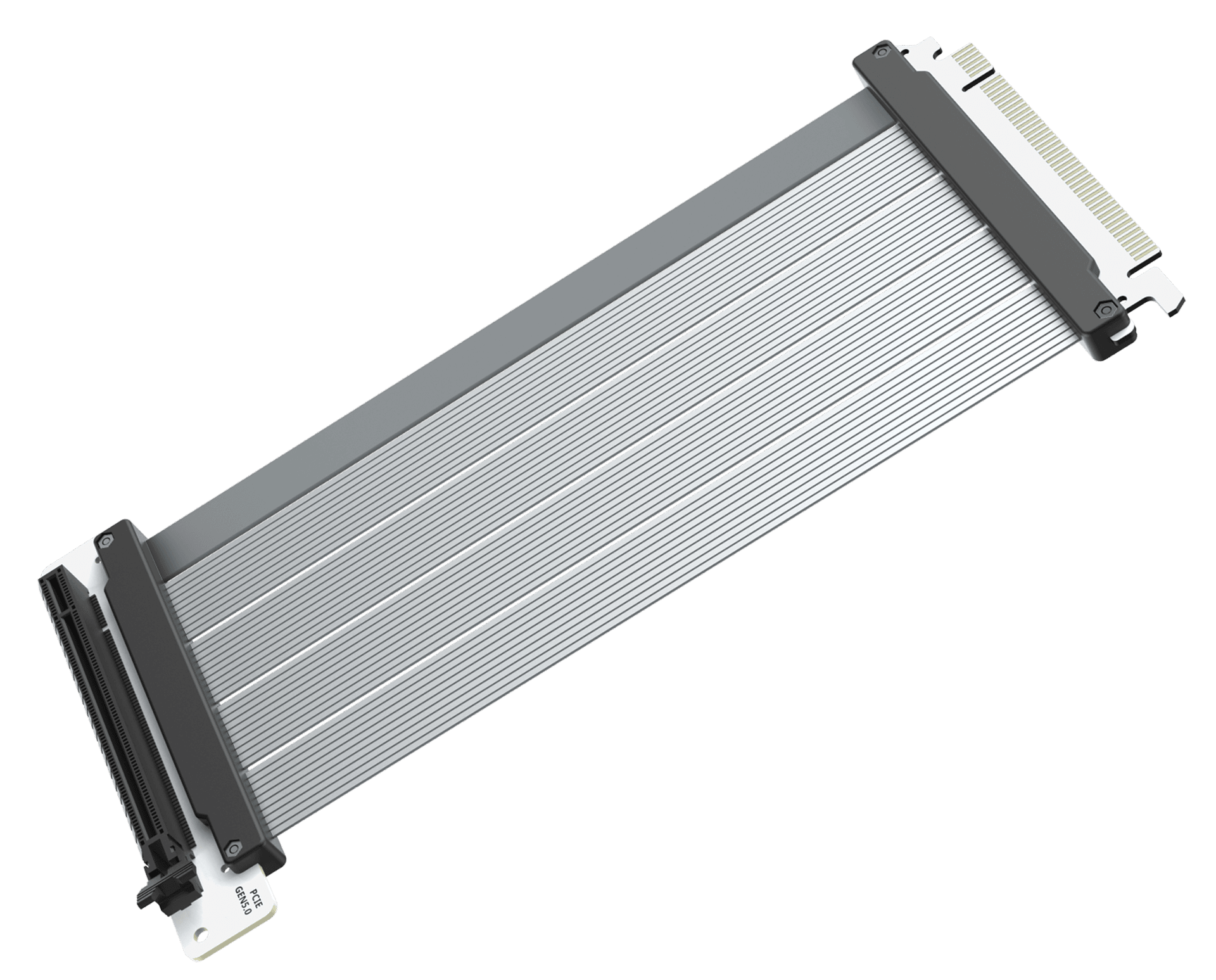 Cooler Master PCIe 5.0 x16 Riser Cable 200mm, Ultra-Flexible GPU Extension with Heavy-Duty EMI Shielding, White | MCA-U000C-WPCI50-200 – Buy Online
