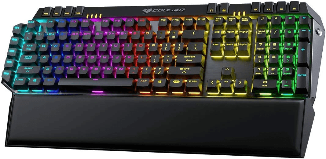 Cougar Attack X3 RGB Mechanical Gaming Keyboard, Cherry MX Red, Aluminum Frame, N-Key Rollover | CGR-700EVO 11 – Buy Online