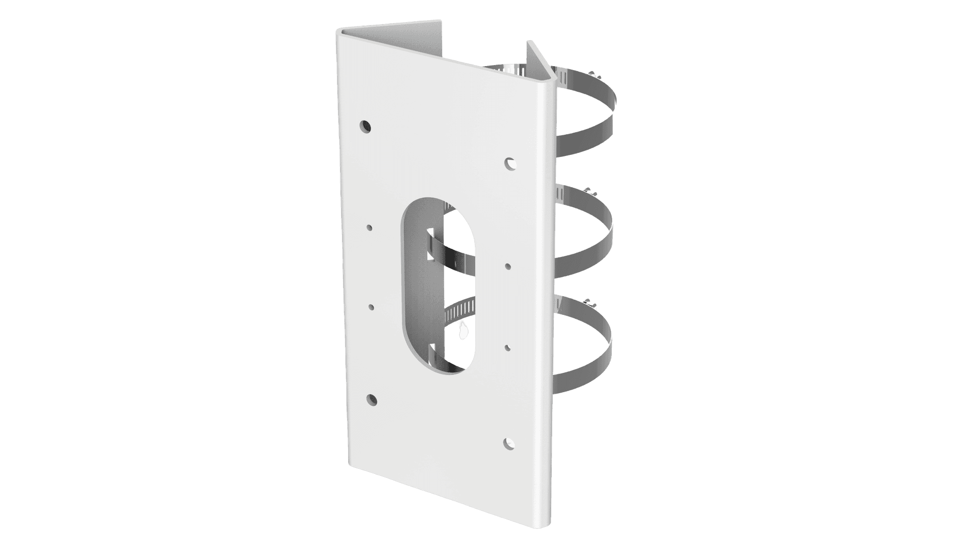 Hikvision DS-1475ZJ-SUS Stainless Steel Vertical Pole Mount Bracket, For 67-127mm Poles | DS-1475ZJ-SUS – Buy Online