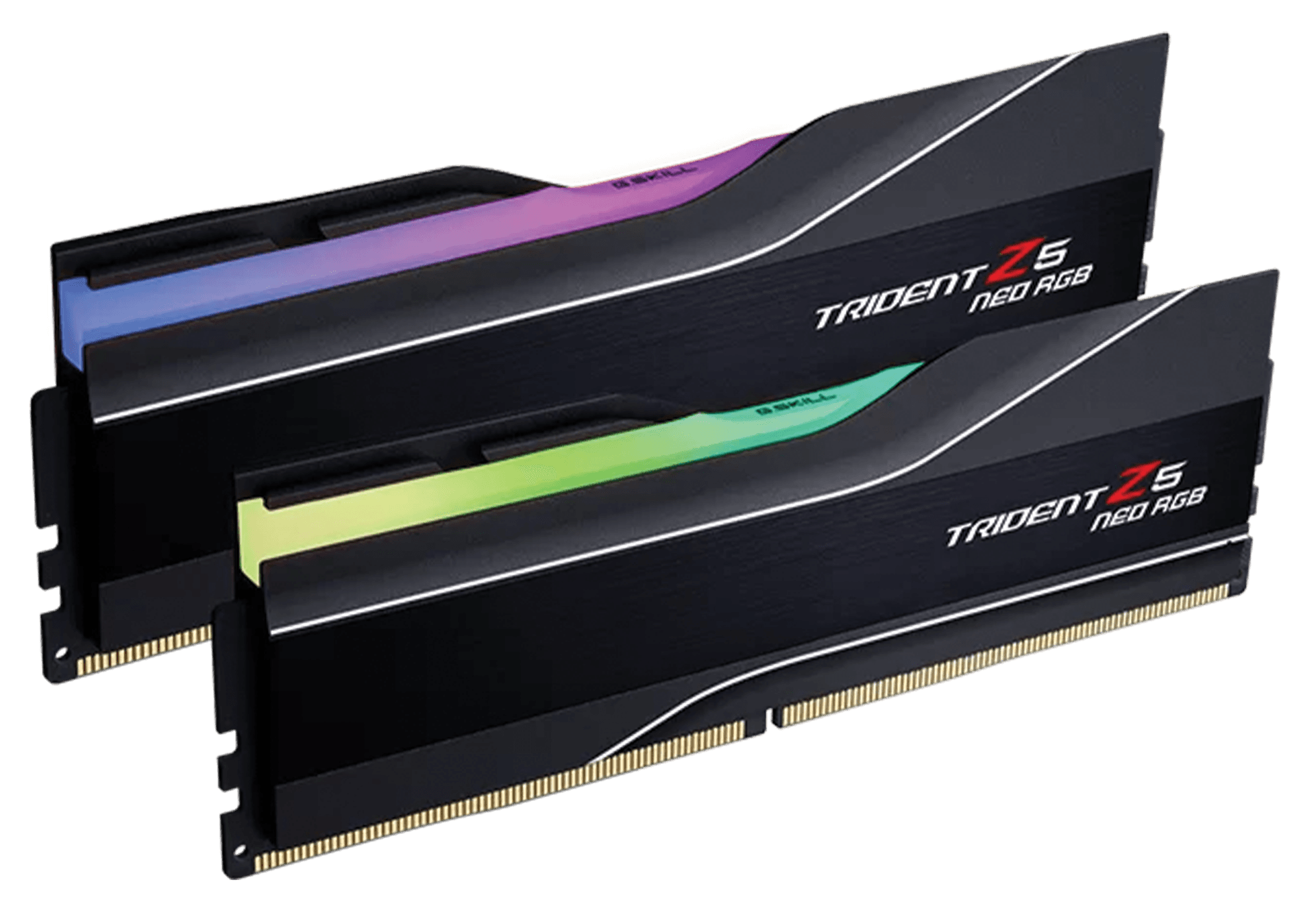 G.Skill Trident Z5 Neo RGB 128GB (2x64GB) DDR5-6000 Desktop Memory, CL34, AMD EXPO & Intel XMP 3.0, Black | F5-6000J3444F64GX2-TZ5NR-CL34-44-44-96 1.35V – Buy Online