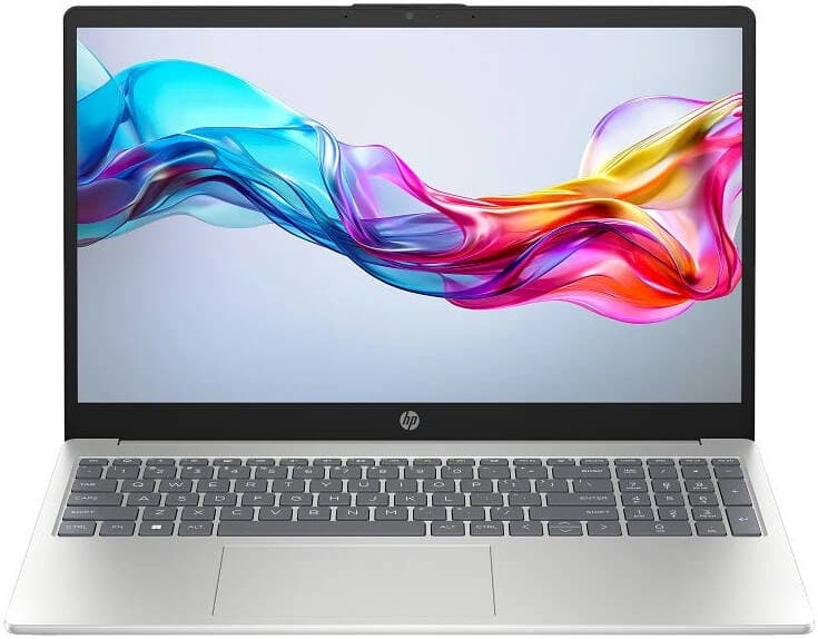 HP 15-fd1310tu Laptop, Intel Core Ultra 7 155H, 15.6" FHD, 8GB RAM, 512GB SSD, DOS, Silver | C95VRPA#UUF – Buy Online