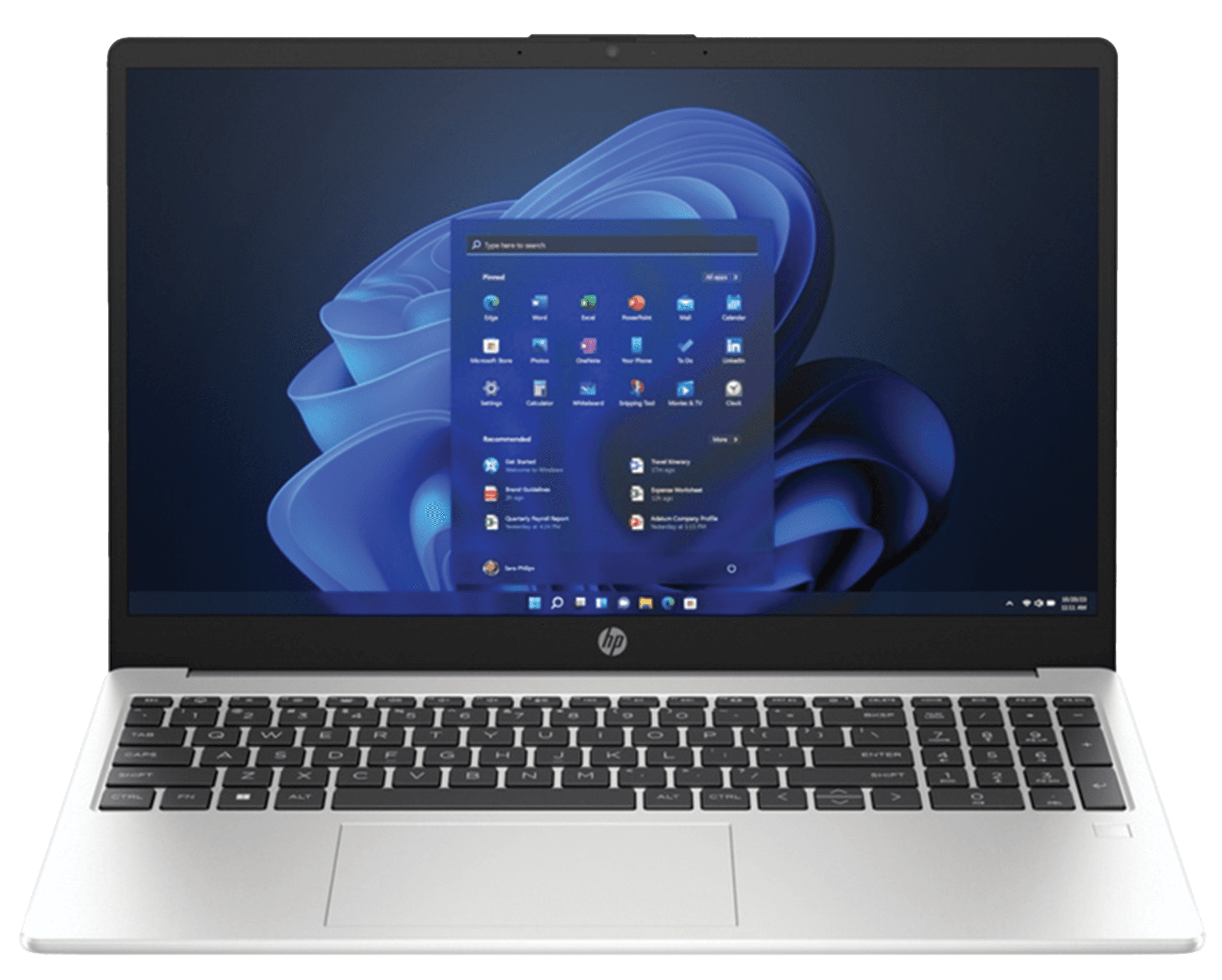 HP 250R G10 15.6-Inch FHD Laptop, Intel Core 5-120U, 8GB RAM, 512GB NVMe SSD, DOS, Silver | CA3U1ES#A2N – Buy Online