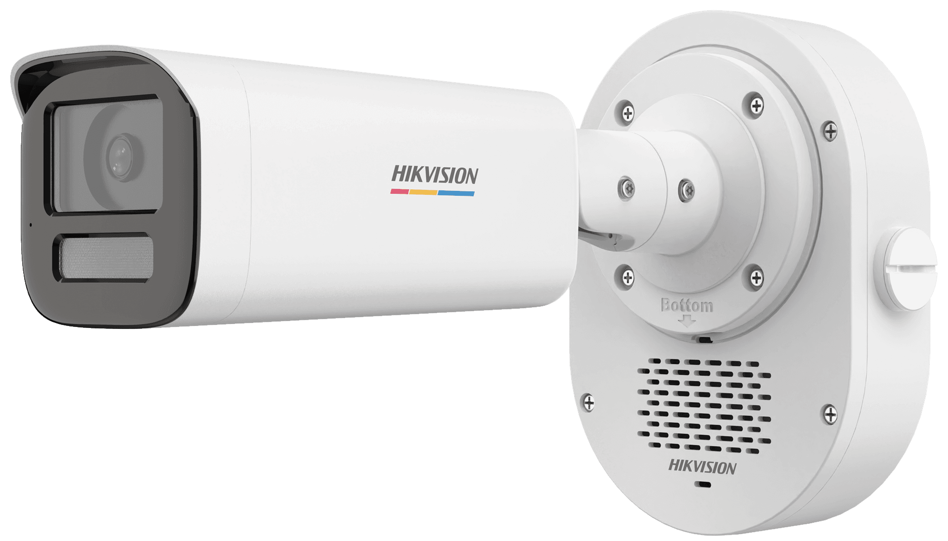 Hikvision DS-2CD1B47G3-LIUF/LSL 4MP ColorVu 3.0 Fixed Bullet Network Camera, 2.8mm Lens, SoundMax Two-Way Audio, Loud Alarm Deterrent, 24/7 Full-Color, Outdoor IP Security Camera | DS-2CD1B47G3-LIUF/LSL – Buy Online
