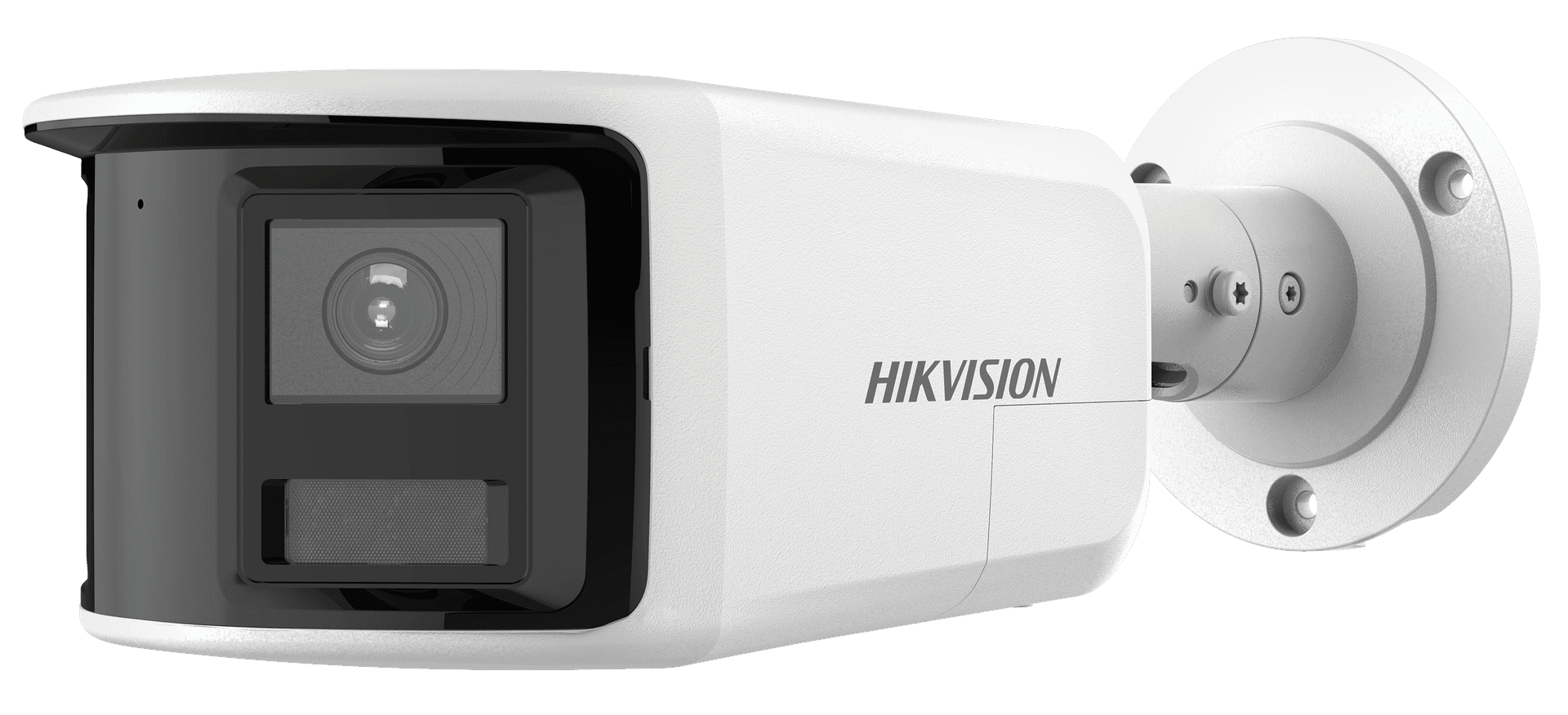 Hikvision DS-2CD2T43G2P-LISU/SRB(180°) 4MP Panoramic 180° AcuSense Network Bullet Camera, Smart Hybrid Light & Active Deterrence | DS-2CD2T43G2P-LISU/SRB(180°) – Buy Online