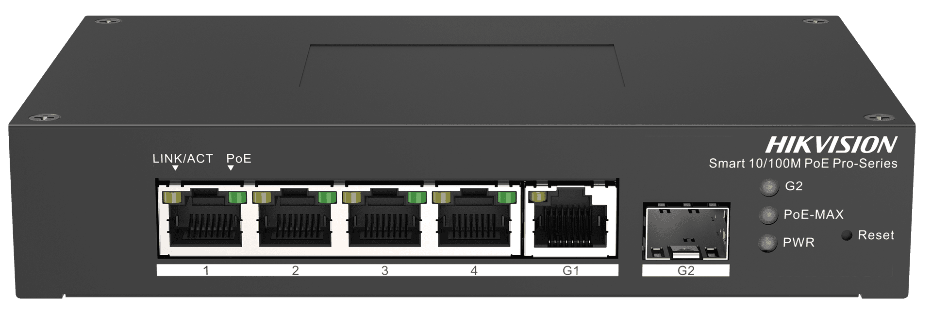 Hikvision DS-3T1306P-SI/HS 4-Port Fast Ethernet Smart Managed Pro PoE Switch, Pro-Series, Smart Management, IEEE 802.3af/at PoE, Professional IP Camera Network Switch | DS-3T1306P-SI/HS – Buy Online