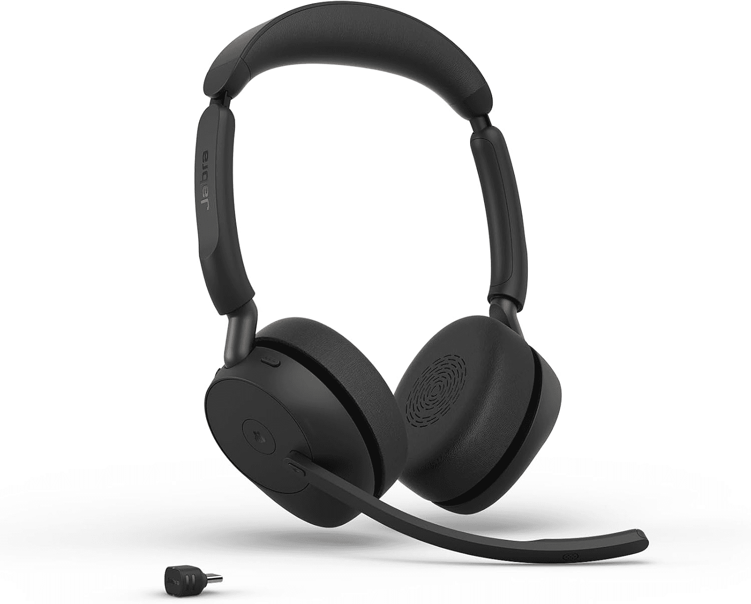 Jabra Evolve3 65 Stereo MS Wireless Headset with Link 390c USB-C Adapter, Microsoft Teams Certified, ANC, Bluetooth 5.3 | 36599-999-899 – Buy Online