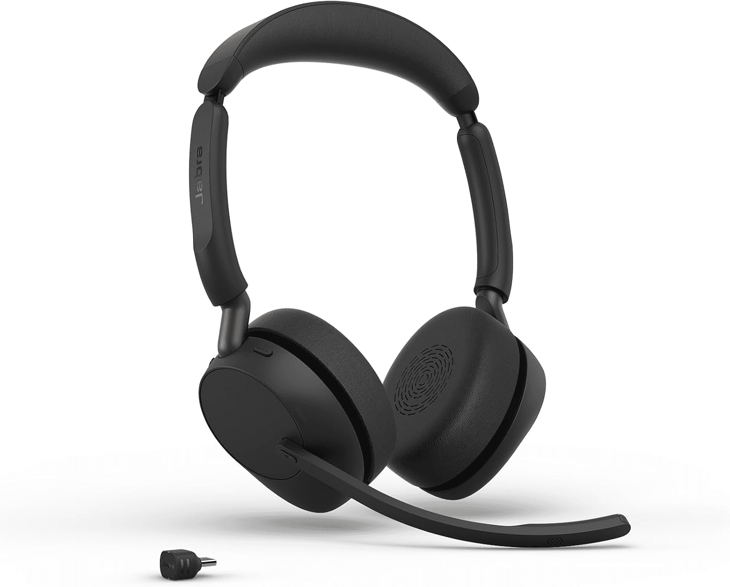 Jabra Evolve3 65 Stereo UC Wireless Headset with Link 390c USB-C Adapter, Active Noise Cancellation, Bluetooth 5.3, Jabra Air Comfort | 36599-989-899 – Buy Online