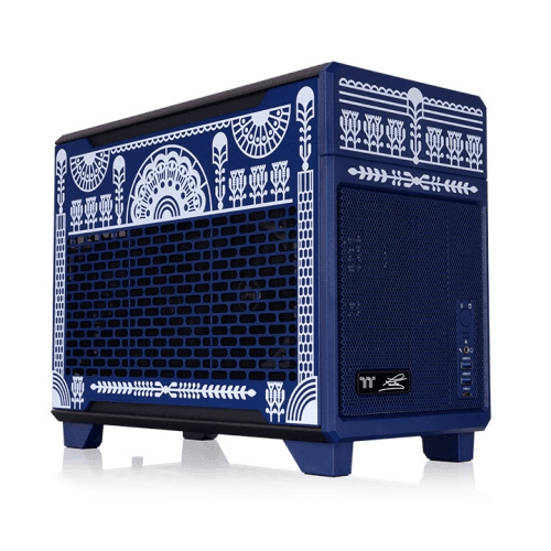 Custom Mini-ITX AI Gaming PC Koralie Edition, Intel Core Ultra 9 285K, ASUS Prime RTX 5080 16GB GDDR7, 64GB DDR5 CL30, 2TB Gen5 SSD, Kobalt Blue SFF – Buy Online