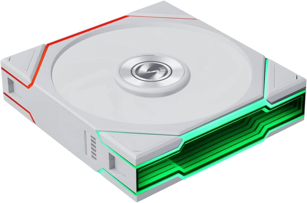 LIAN LI UNI FAN TL FLEX 120 Reverse Blade Single Gaming Case Fan, Daisy-Chain, ARGB Infinity Mirror, White | G9F.12RTL1F1W.00 – Buy Online