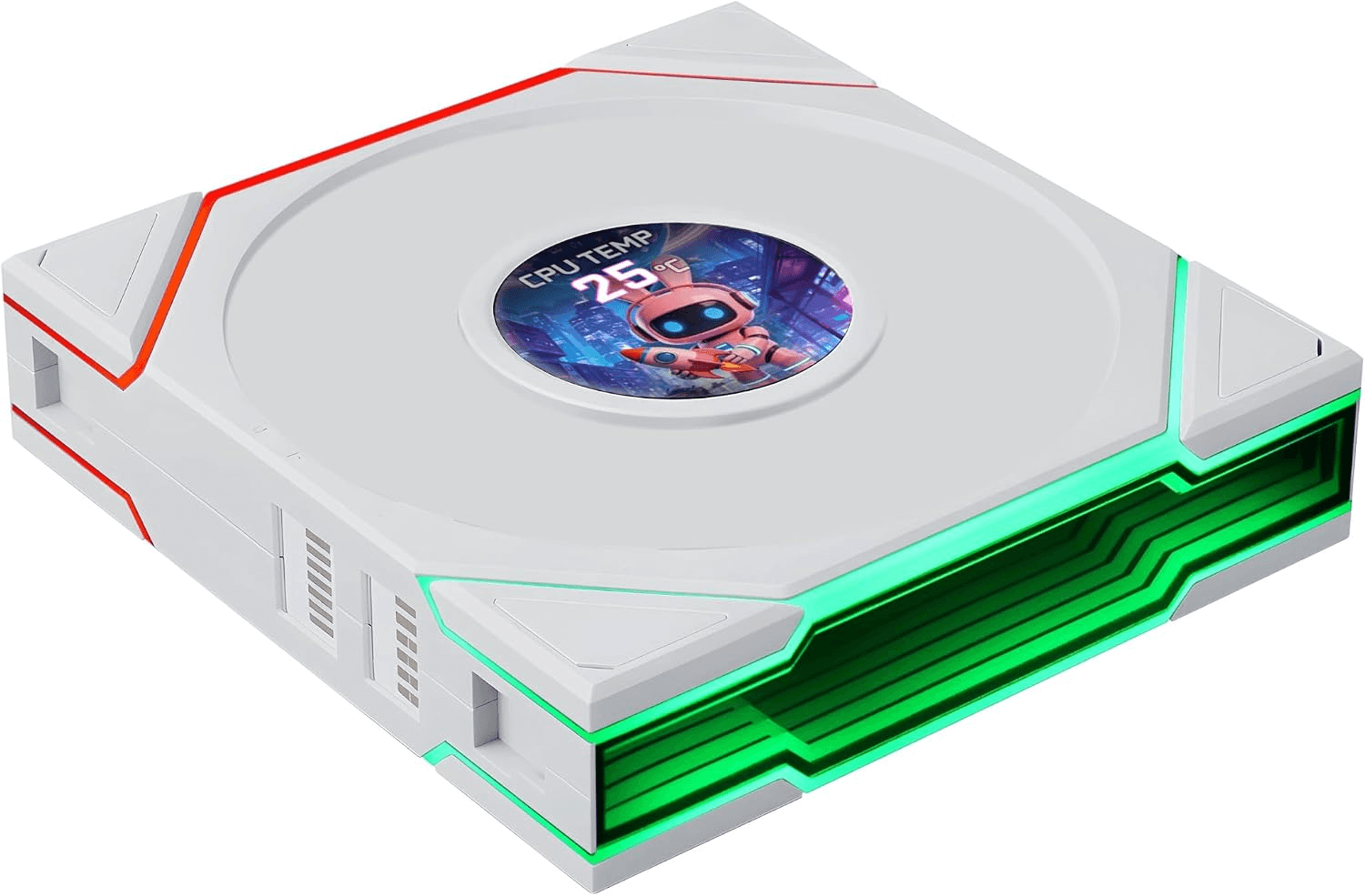 LIAN LI UNI FAN TL LCD FLEX 120 ARGB Single Gaming Case Fan, 1.6" IPS Display, Daisy-Chain, LCP Blades, White | 12TLLCD1F1W – Buy Online