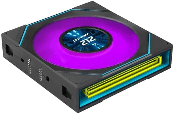 Lian Li UNI FAN SL-INF LCD FLEX 120mm ARGB Reverse Blade Case Fan, Single Pack, Black | G9F.12RSLIND1F1B.00 – Buy Online