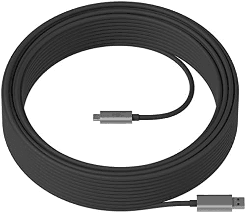 Logitech MeetUp Rally Camera 10M Strong USB 3.1 Extension Cable, Long-Distance High-Speed USB Connection, Rally Camera Accessory | 939-001799 – Buy Online