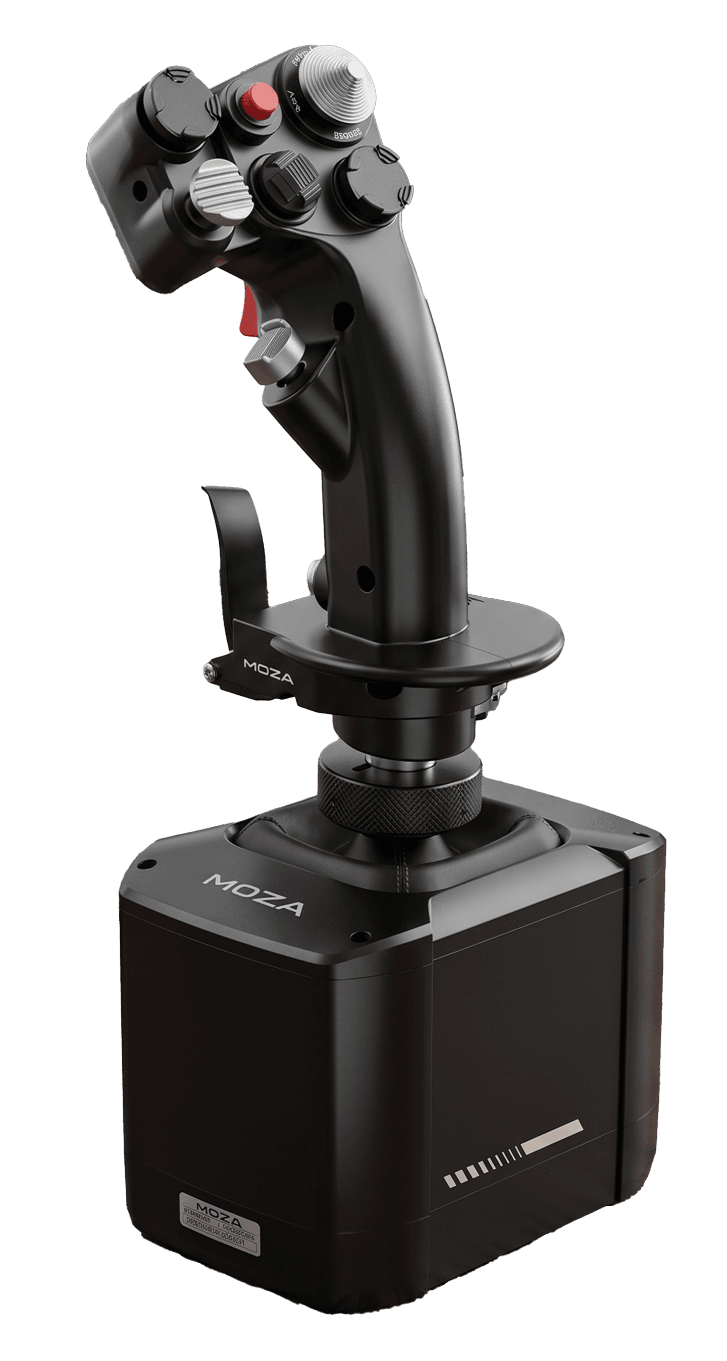 MOZA Flight Sim Bundle, AS001 AB9 12Nm Force Feedback Base with MH16 Flightstick Grip, Dual Servo Motors, 8-Way ALPS Thumbstick, Modular Pogo Pin Design – Buy Online
