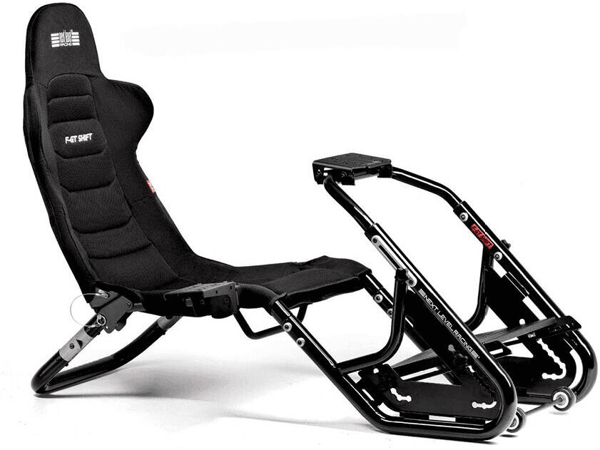 Next Level Racing F-GT Shift Racing Simulator Cockpit, Dual Formula & GT Position Conversion System, Breathable SIMAERO™ Mesh Reclining Seat, Rigid Tubular Chassis, Adjustable Wheel, Pedal & Shifter Mounts, Black | NLR-R019 – Buy Online