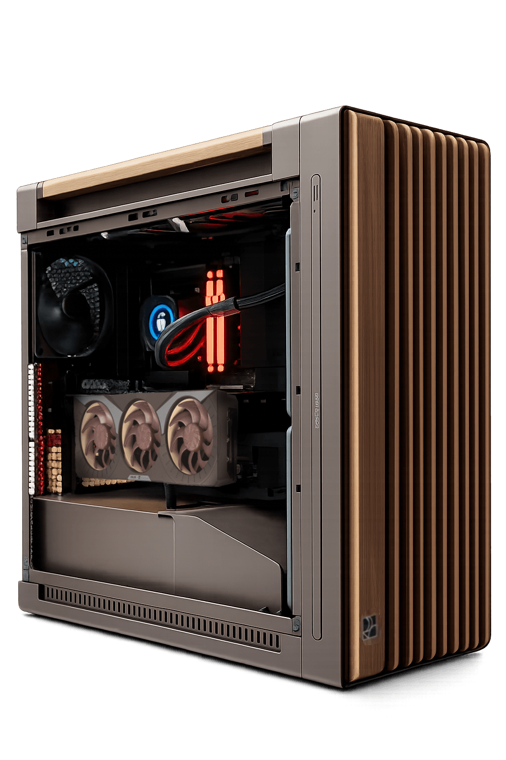 Elite Workstation PC, AMD Ryzen 9 9950X3D2, RTX 5080 Noctua OC 16GB, 64GB DDR5, 2TB Gen5 SSD, 1000W ATX 3.1 – Buy Online