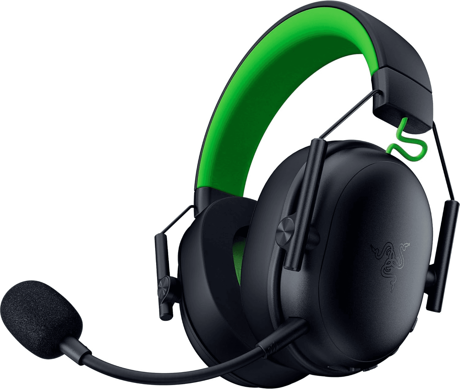 Razer BlackShark V3 X HyperSpeed Wireless Gaming Headset, Multi-Platform Xbox, PC, PS5, 50mm TriForce Drivers, 70-Hour Battery, Detachable Mic, Black & Green | RZ04-05420200-R3G1 – Buy Online