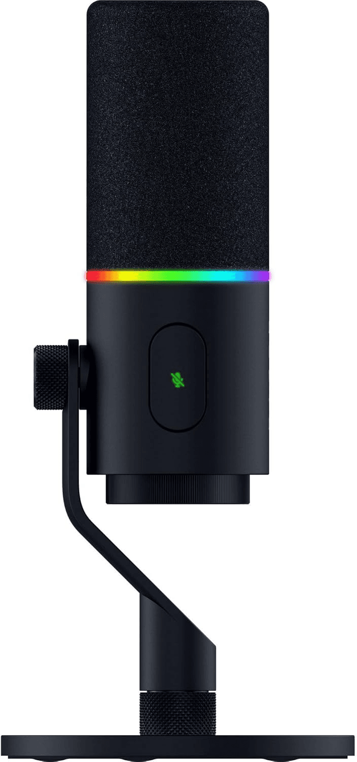 Razer Seiren V3 Pro Dynamic USB & XLR RGB Microphone, 32-Bit Float, Onboard DSP, Tap-to-Mute, Black | RZ19-05500100-R3M1 – Buy Online