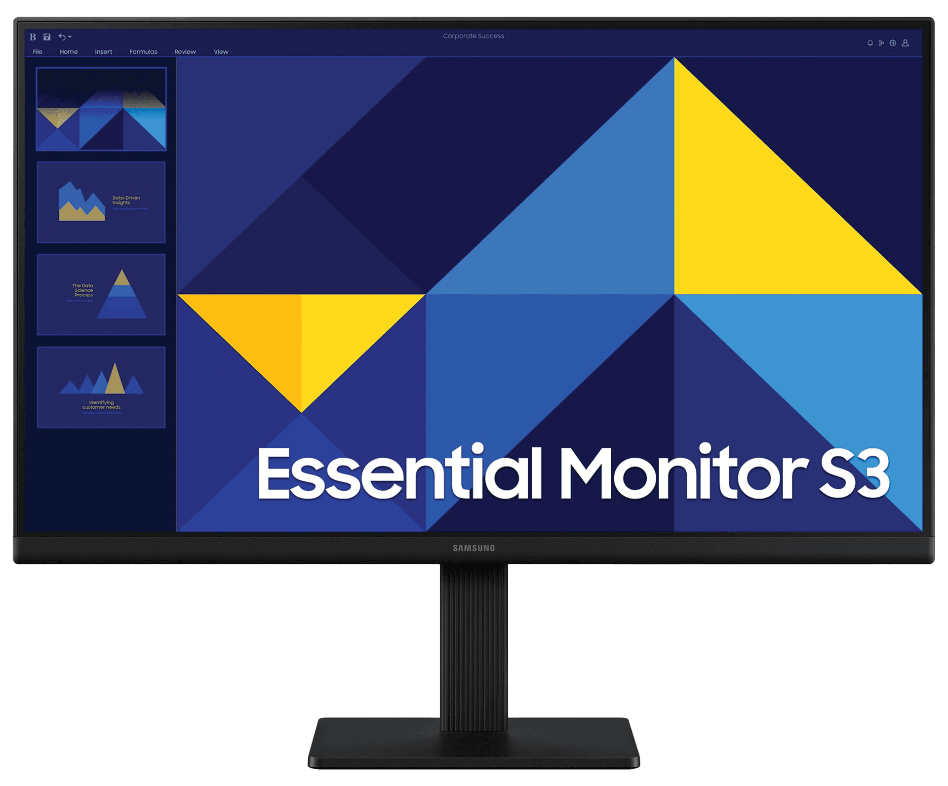 Samsung Essential S22D300GAM 22-Inch Full HD 100Hz IPS Monitor, S3 Series, Eye Saver, Slim Bezels | LS22D300GAMXUE – Buy Online
