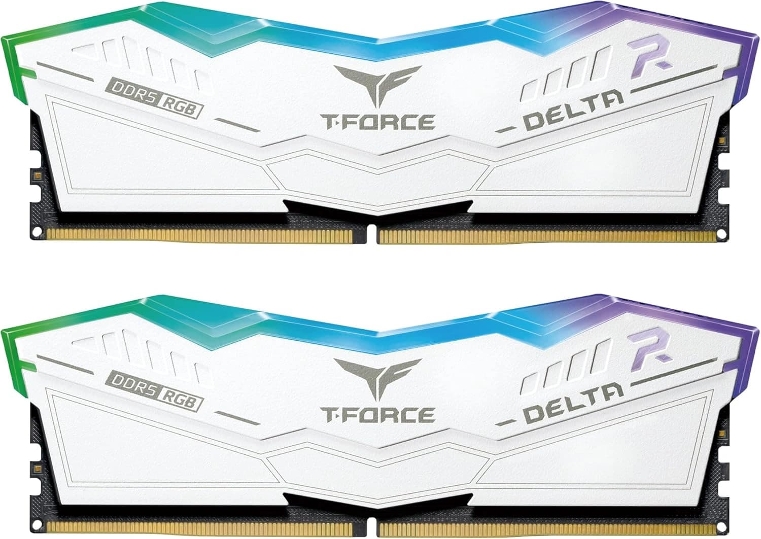 TFORCE DELTA DDR5 6000 32GB (2x16GB) RGB Intel XMP3.0 AMD EXPO Gaming Memory, CL30-36-36-76 1.35V, Intel XMP 3.0 & AMD EXPO Ready, White | FF4D532G6000HC30DC01 – Buy Online