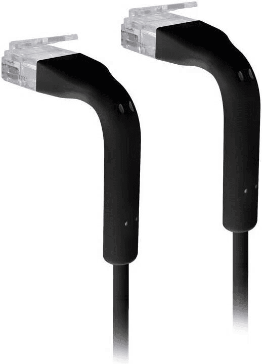Ubiquiti UniFi Ultra-Thin Cat6 Patch Cable, 5m, Black, Bendable RJ45 Boot, 3mm Outer Diameter, PoE Compatible | U-Cable-Patch-5M-RJ45-BK – Buy Online