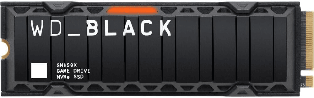 WD_BLACK 4TB SN850X NVMe PCIe Gen4 x4 M.2 2280 Gaming SSD with Heatsink, Up to 7300 MB/s Read & 6600 MB/s Write, PlayStation 5 Compatible, Game Mode 2.0 | WDBB9H0040BNC-WRSN – Buy Online