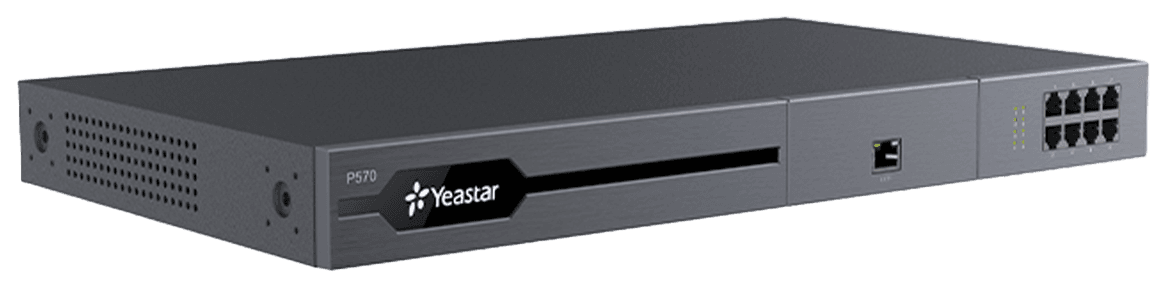 Yeastar P570 P-Series IP PBX Phone System, 1U Rackmount, Up to 500 Users, 120 Concurrent Calls, 16x FXS/FXO Ports, 6x Cellular Support | P570 – Buy Online