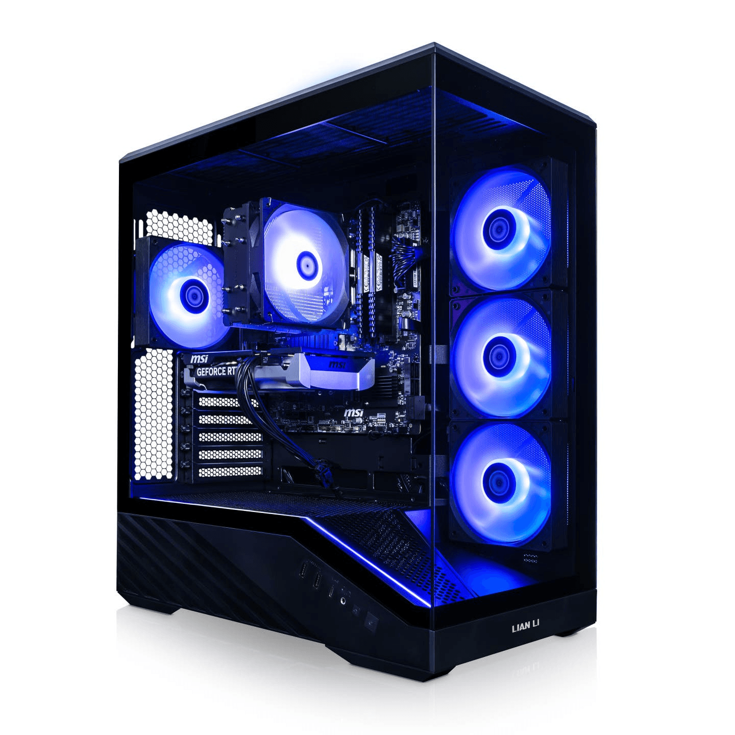 MSI Powered Gaming PC, Intel Core i5-14400F, RTX 5060 8GB GDDR7, 16GB DDR5 6000, 1TB Gen4 SSD, ARGB Black – Buy Online