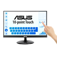 ASUS VT229H Touch Monitor - 21.5" FHD (1920x1080), 10-point Touch, IPS, 178° Wide Viewing Angle, Frameless, Low Blue Light, HDMI