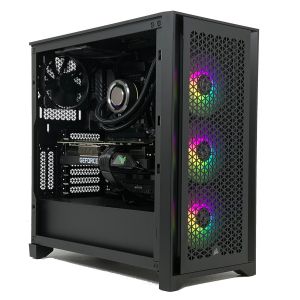 High-End Gaming PC with 13th Processor - Intel Core i7 13700K, Nvidia RTX 4070 TI OC Edition, 32GB RAM DDR5 5200Mhz, 1TB SSD Gen4, 850W Power Supply Gold Rated, 3600MM Liquid Cooler, Wi-fi