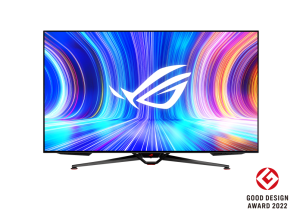 ASUS ROG Swift OLED PG48UQ 48" Gaming Monitor, 138Hz Refresh Rate, 0.1ms Response Time, G-SYNC Compatible, 1.07M Colors, 2x Speakers, 2x HDMI, 1xDP, 4x USB 3.2, Black | 90LM0840-B01970