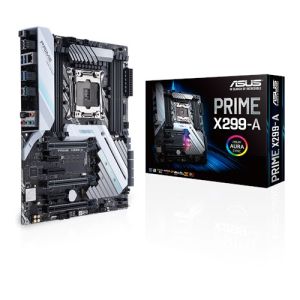ASUS PRIME X299-A 11  109200X 109400X SUPPORT MOTHERBOARD  AURA SYNC  