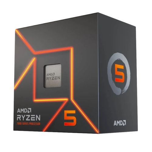 AMD 7600X RYZEN5  6CORE,12 THREAD GAMING PROCESSOR 5.3 GHZ MAX BOOST,4.7 GHZ BASE 38 MB CACHE,UNLOCKED, SOCKET AM5,COOLER NOT INCLUDED,730143314442