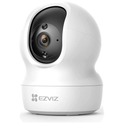 EZVIZ by HIKVISION |4MP QHD Resolution Indoor Smart WiFi Baby/Pet Monitor Camera |Smart Night Vision |360 Visual Coverage |Motion Detection Two-Way Talk |Micro SD Slot up to 256GB (TY1), White6941545605401