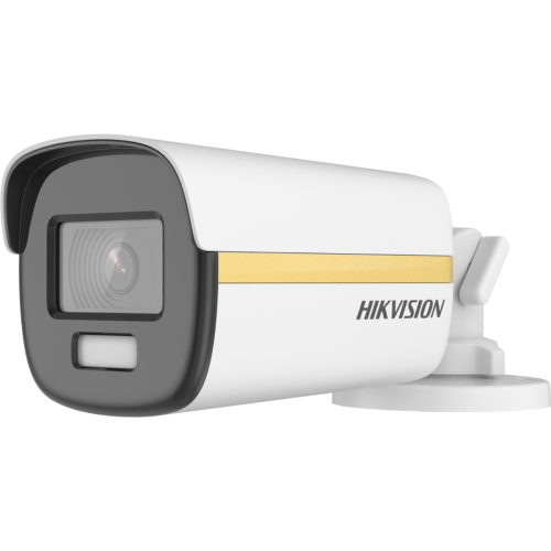 Hikvision 3K ColorVu Fixed Bullet Camera, 3.6mm Fixed Focal Lens, 24/7 Color Imaging, 3D DNR , Up To 40m White Light Distance, Excellent Low-light, IP67 Protection, White | DS-2CE12KF3T(3.6mm)