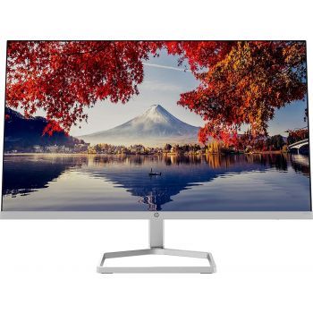 HP M24f 23.8-Inch(60.45cm) Eyesafe Certified Full HD IPS 3-Sided Micro-Edge Monitor, 75Hz, AMD Free Sync with 1xVGA, 1xHDMI 1.4 Ports, 300 nits, Silver | 2E2Y4AA | 2D9K0AA | 2D9K0AS#ABV
