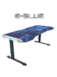 E-BLUE EGT574-S 1.13m SMART RGB & HEIGHT ADJUSTABLE & GLOWING GAMING DESK