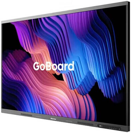Hisense 86" GoBoard Live - Advanced Interactive Display with Integrated 4K Camera Direct-Lit LCD Panel with IR Touch, 350nits Brightness, Dual 15W Speakers with 20W Sub, 3x HDMI/ USB-C | HS-86MR6DE
