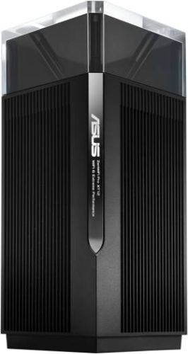ASUS ZenWiFi Pro XT12 AX11000 Tri-Band Mesh System, 6000 Mb/s, Wi-Fi 6, Alexa, 2 x GigETH LAN / 1 x ETH WAN, Black | 90IG06U0-MO3A10