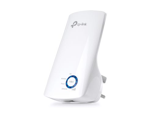 tp-link 300Mbps Wi-Fi Range Extender, Range Extender/Access Point, Works with any Wi-Fi router or wireless access point, 100-240V~50/60Hz, Miniature size and wall-mounted | TL-WA850RE