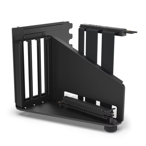 NZXT Vertical GPU Mounting Kit, Steel GPU Bracket & 175 mm PCIe Gen 4 Riser Cable, Fits perfectly with NZXT H5, H7 and H9 Series | AB-RH175-B1
