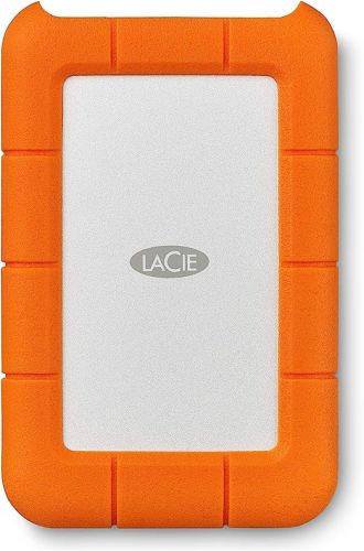LACIE RUGGED MINI 1TB Portable USB3.0 External Hard Drive,2.5,for PC and Mac,Shock,Drop and Pressure Resistant,
