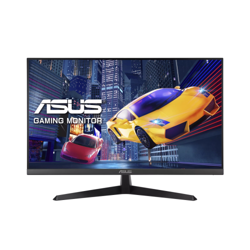 ASUS VY279HGE Eye Care Gaming Monitor, 27 inch FHD (1920 x 1080), IPS, 144Hz, IPS, SmoothMotion, 1ms (MPRT), FreeSync Premium, Eye Care Plus technology, Blue Light Filter, Flicker Free, antibacterial treatment  90LM06D5-B02370