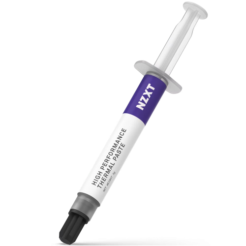 NZXT High-performance Thermal Paste (3g), Excellent thermal conductivity performance, Non-electrically conductive and non-curing which prevents short-circuiting, Easy to apply and clean, Versatile uses (CPU, GPU) Long life span | BA-TP003-01
