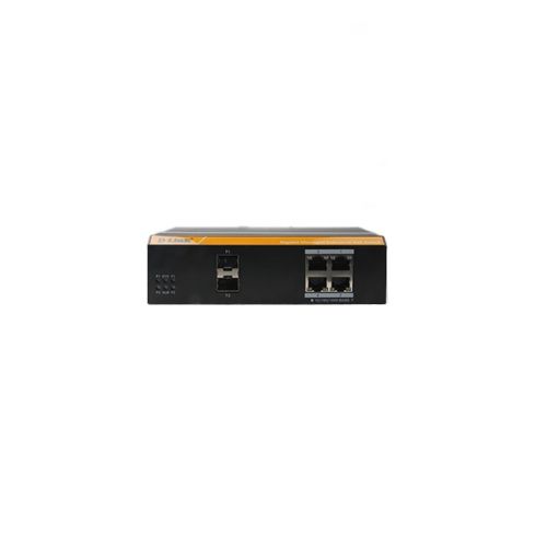 DGS-F3004P-2S The DGS-F3000 Series Layer 2 Gigabit Outdoor Smart Managed Switches are equipped with 4 PORT  100/1000BASE-T PoE ports & 2SFP  INDUSTRIAL SWITCH