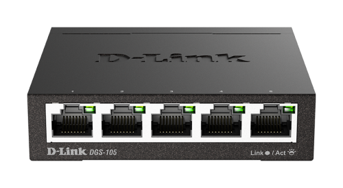 Dlink 5-Port Gigabit Unmanaged Desktop Switch DGS-105