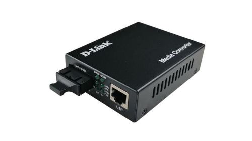 DLINK DMC-820SSC 100/1000 Twisted-pair to Single-mode fiber Smart Media Converter (20km) | 790169002600