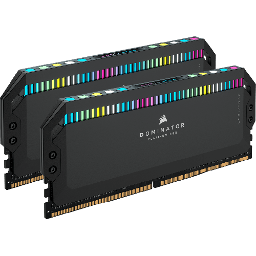 CORSAIR DOMINATOR 2*16 (32GB) 5600MHZ PLATINUM RGB FOR INTEL DDR5  CMT32GX5M2B5600C36  